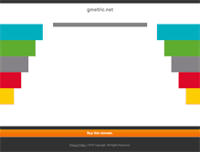 Tablet Screenshot of gmetric.net